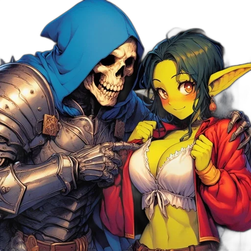 comic book art, fantasy art, concept art, pixel art transparent PNG cut-out