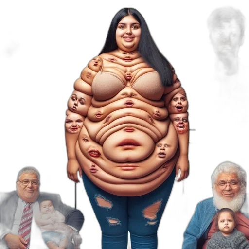 creature, dress, face, food transparent PNG cut-out