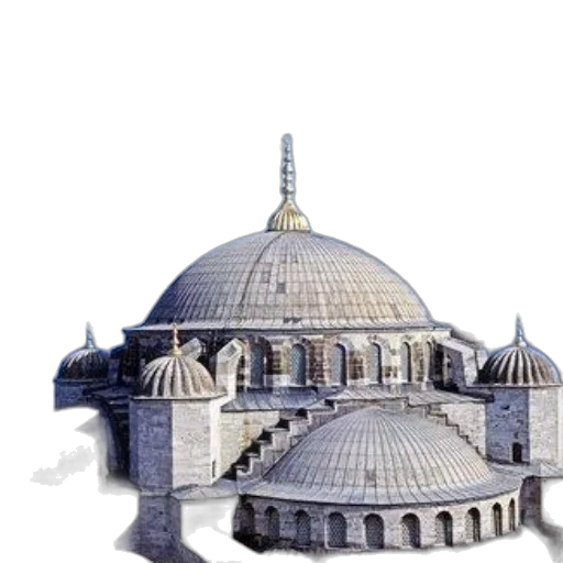 building, crown, staff, 3d render transparent PNG cut-out