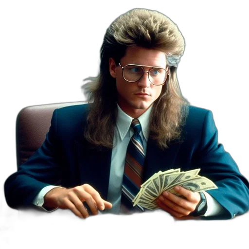 jacket, hair, staff, face transparent PNG cut-out
