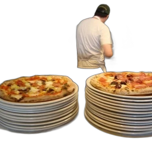 food, 3d render, photorealistic, two transparent PNG cut-out