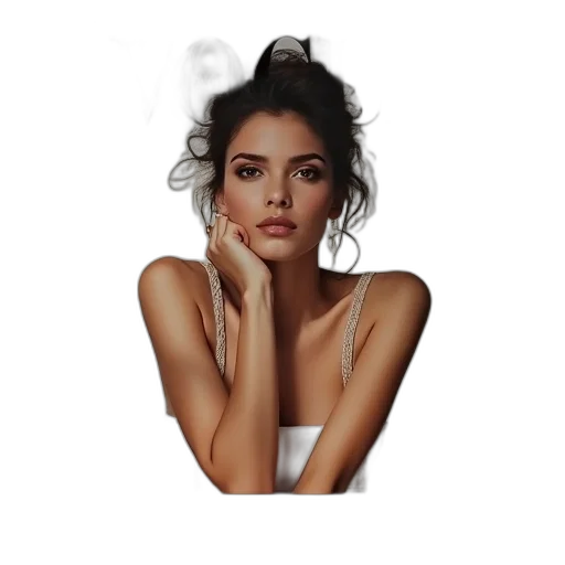 jewelry, face, crown, hair transparent PNG cut-out