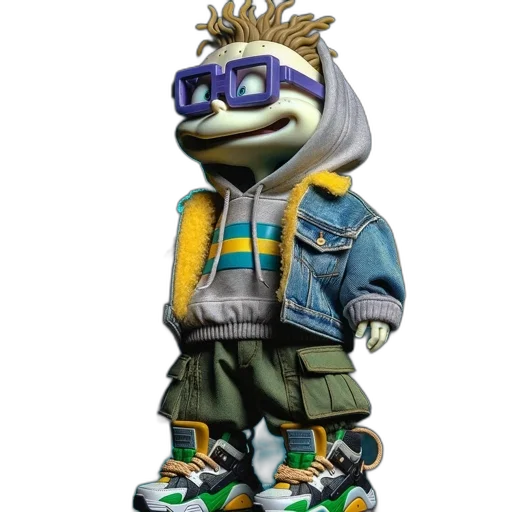 jacket, animal, creature, 3d render transparent PNG cut-out