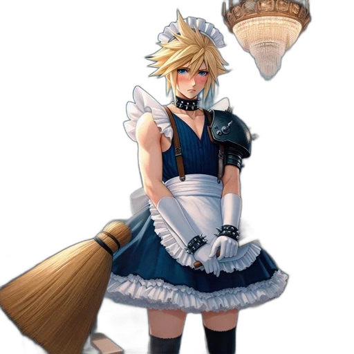 dress, staff, crown, hat transparent PNG cut-out