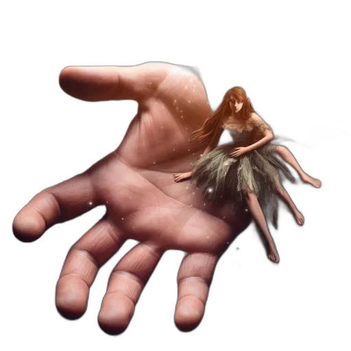 hair, jewelry, creature, animal transparent PNG cut-out