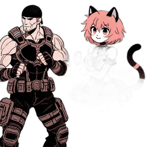 weapon, concept art, anime, comic book art transparent PNG cut-out