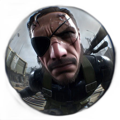 face, weapon, jacket, mask transparent PNG cut-out