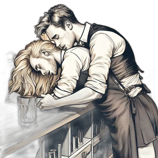comic book art, watercolor, concept art, photorealistic transparent PNG cut-out