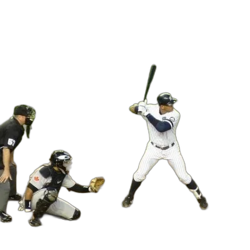 weapon, baseball, player, white transparent PNG cut-out
