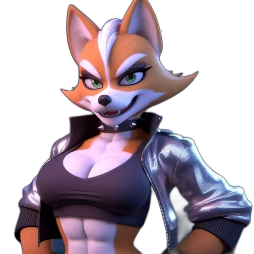 animal, staff, mask, 3d render transparent PNG cut-out