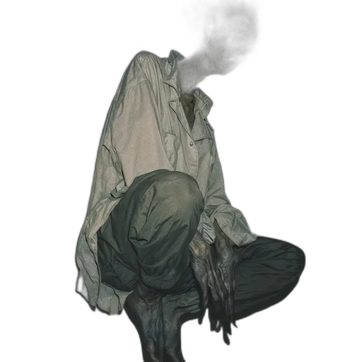 jacket, mask, creature, hat transparent PNG cut-out