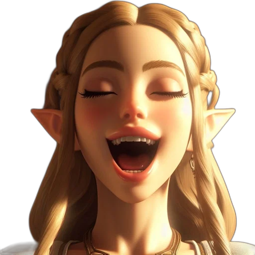 face, staff, dragon, 3d render transparent PNG cut-out