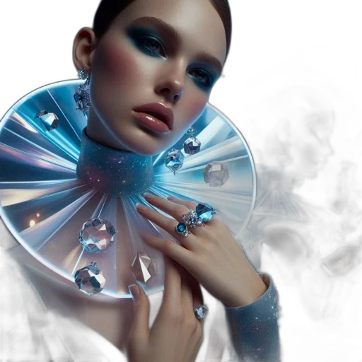 jewelry, photorealistic, fantasy art, concept art transparent PNG cut-out