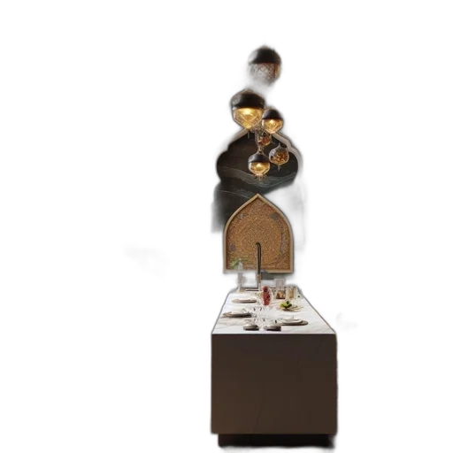 furniture, jewelry, concept art, 3d render transparent PNG cut-out