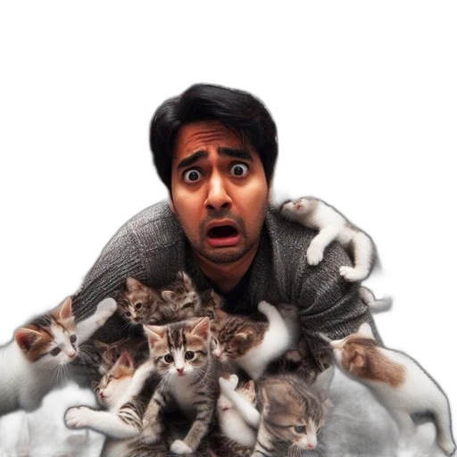 animal, creature, photorealistic, amusing transparent PNG cut-out