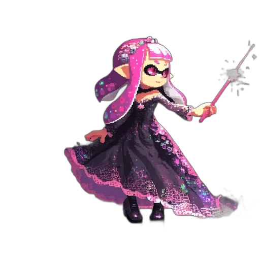 dress, weapon, staff, jacket transparent PNG cut-out