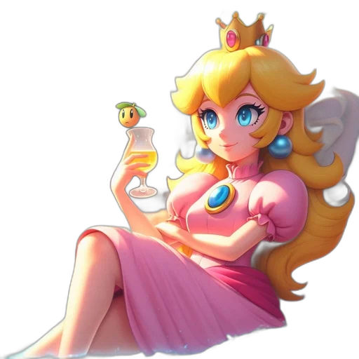 crown, dress, jewelry, staff transparent PNG cut-out
