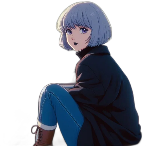 jacket, robot, face, dress transparent PNG cut-out