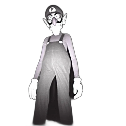 dress, staff, mask, creature transparent PNG cut-out