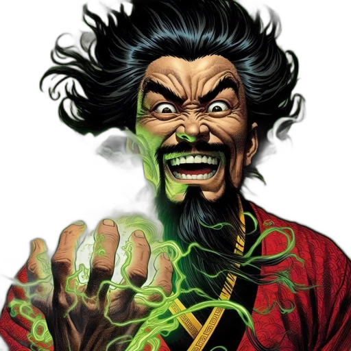 comic book art, concept art, man, long transparent PNG cut-out