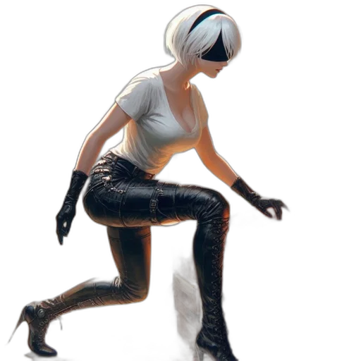 robot, mask, weapon, hat transparent PNG cut-out