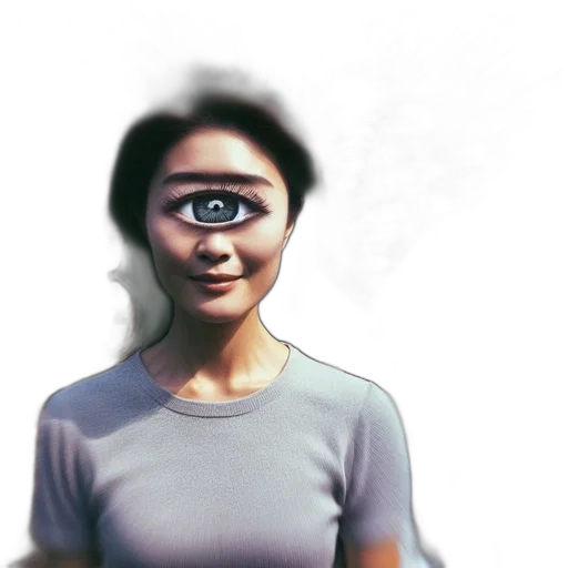 face, robot, mask, creature transparent PNG cut-out