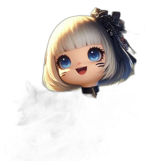 face, staff, dragon, weapon transparent PNG cut-out