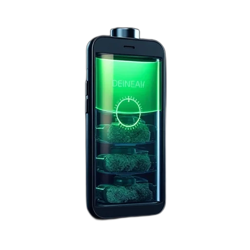 bottle, cyberpunk, underwater, new transparent PNG cut-out