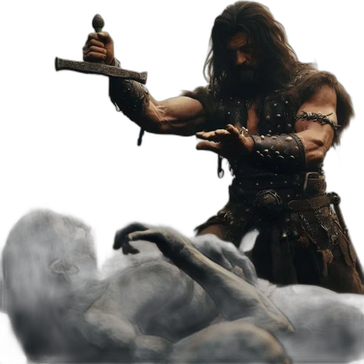 weapon, sword, staff, concept art transparent PNG cut-out