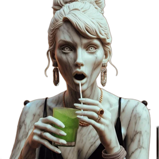 face, food, staff, jewelry transparent PNG cut-out