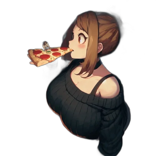 food, dress, face, weapon transparent PNG cut-out