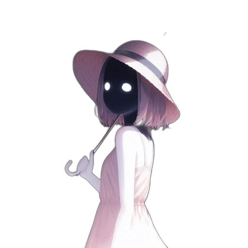 hat, dress, mask, staff transparent PNG cut-out