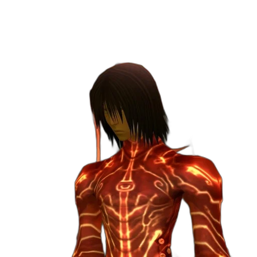 mask, creature, hair, 3d render transparent PNG cut-out