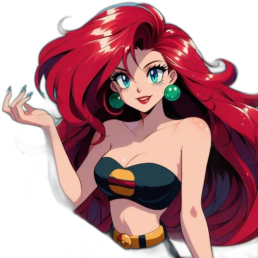 anime, cartoon, concept art, pixel art transparent PNG cut-out