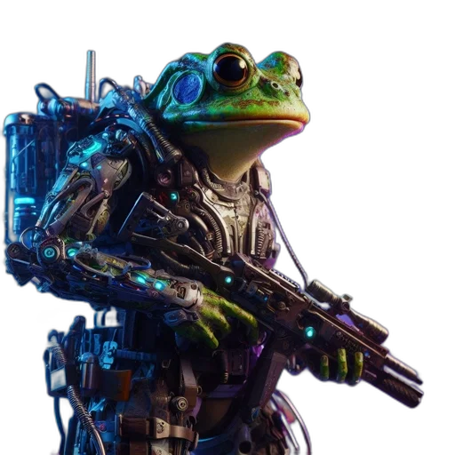 robot, weapon, animal, staff transparent PNG cut-out