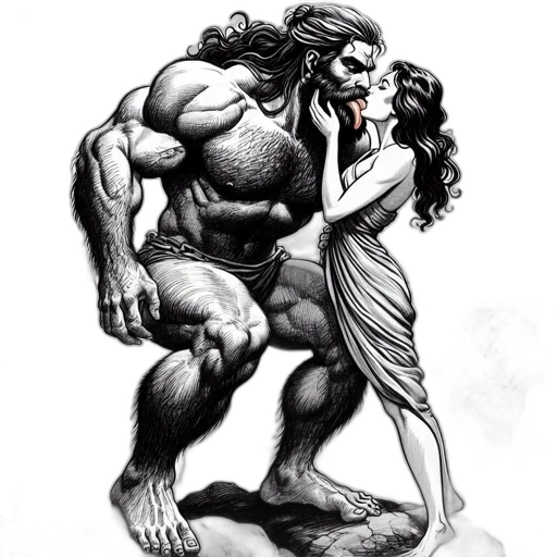 creature, comic book art, concept art, fantasy art transparent PNG cut-out