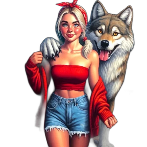 animal, staff, creature, fantasy art transparent PNG cut-out