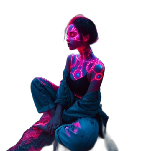 mask, robot, dress, creature transparent PNG cut-out