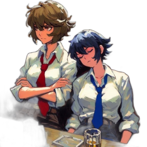 staff, jacket, watercolor, concept art transparent PNG cut-out
