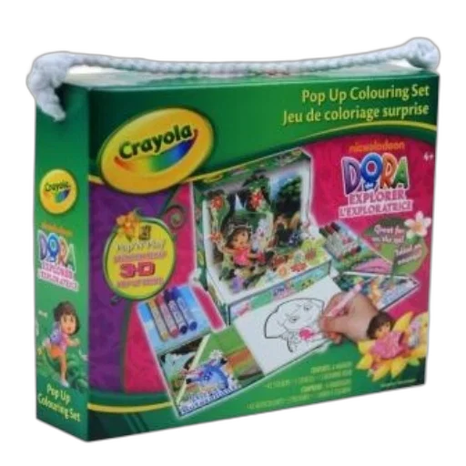 crayola, pop, colouring, set transparent PNG cut-out