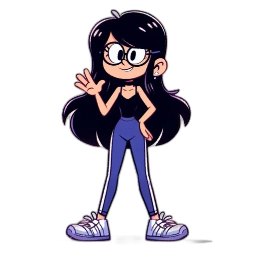 staff, hair, jacket, creature transparent PNG cut-out
