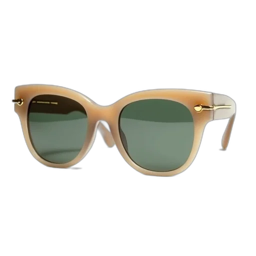 earth tones, green, pair, sunglasses transparent PNG cut-out
