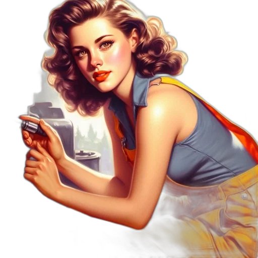 dress, face, jewelry, weapon transparent PNG cut-out