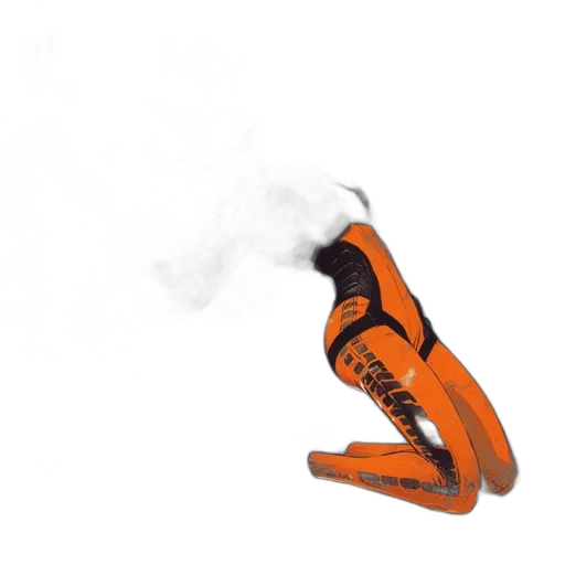 robot, staff, weapon, 3d render transparent PNG cut-out