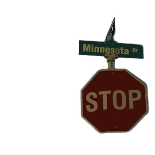 city street, stop, sign, stands transparent PNG cut-out