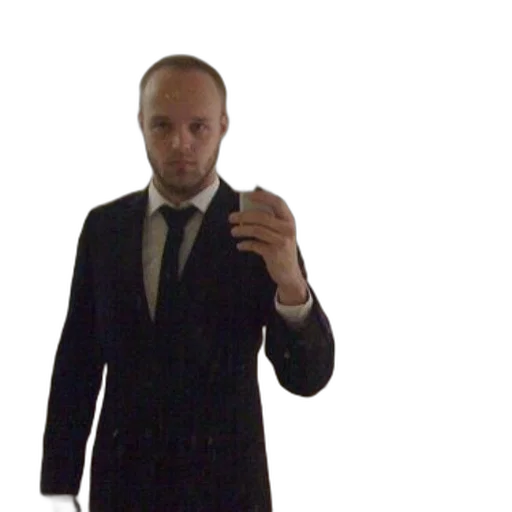staff, jacket, face, dress transparent PNG cut-out
