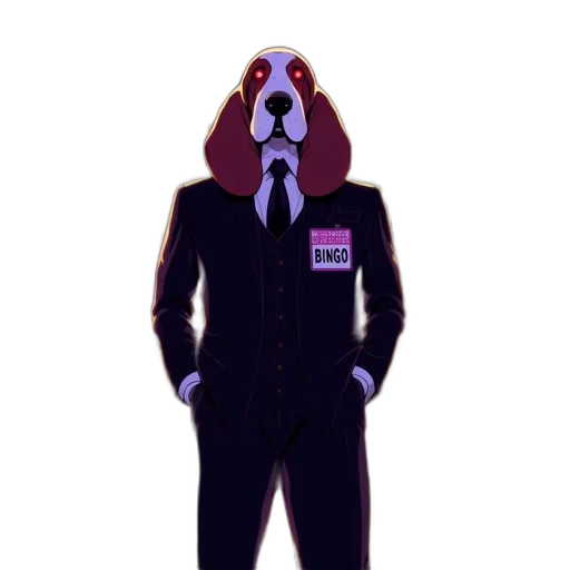 staff, jacket, animal, mask transparent PNG cut-out