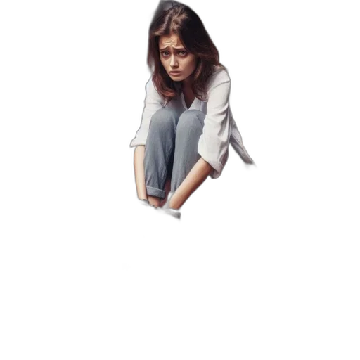 jacket, dress, face, jewelry transparent PNG cut-out