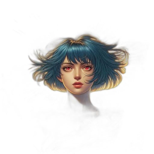 face, hair, mask, hat transparent PNG cut-out