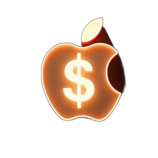 jewelry, 3d render, apple, pay transparent PNG cut-out